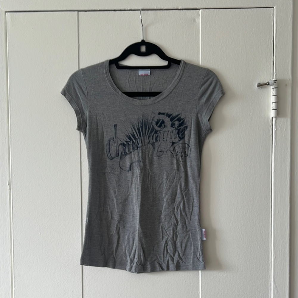 sass & bide “champagne AND GOD” T-shirt